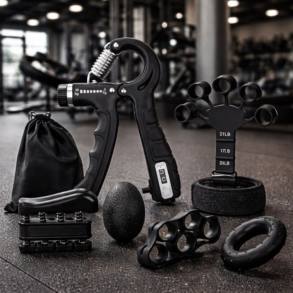 Premium 5kg to 60kg Adjustable Hand Gripper